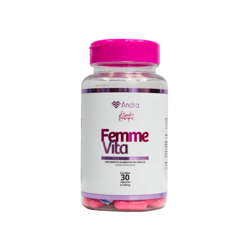 FEMME VITA: O SUPLEMENTO MULTIVITAMÍNICO PARA PELE, CABELOS E UNHAS