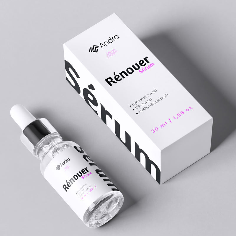 KIT SKIN CARE ANDRA - RÉNOVER+SOLAIRE E FEMME VITA (GRÁTIS)